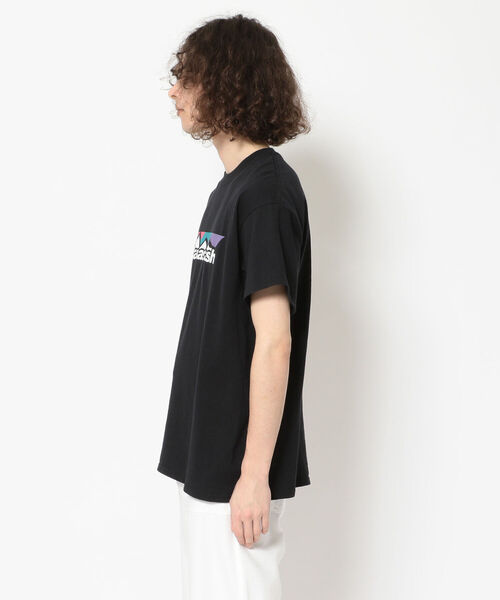 MANASTASH(マナスタッシュ)の「MANASTASH/マナスタッシュ COLOR SCHEME LOGO TEE(Tシャツ/カットソー・メンズ・ホワイト/ブラック/ブルー/グリーン・MEDIUM/LARGE/X-LARGE)」の5枚目の写真