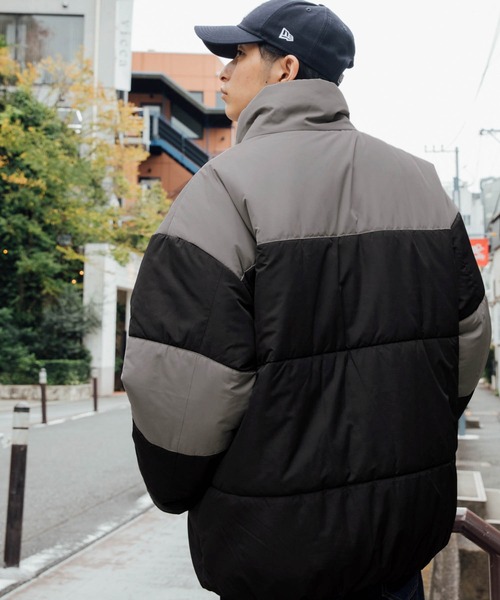 Mark Gonzales（マーク・ゴンザレス）の「Mark Gonzales/マークゴンザレス MONO-MART別注 ビッグシルエット ハイネック ボリュームスリーブ中綿ジャケット（ダウンジャケット/コート・メンズ・グレー系その他2/グレー系その他/ブラック系その他2/ブラック系その他・FREE）」の21枚目の写真