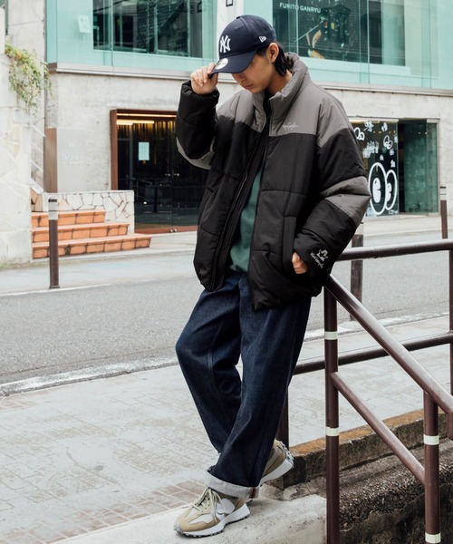 Mark Gonzales（マーク・ゴンザレス）の「Mark Gonzales/マークゴンザレス MONO-MART別注 ビッグシルエット ハイネック ボリュームスリーブ中綿ジャケット（ダウンジャケット/コート・メンズ・グレー系その他2/グレー系その他/ブラック系その他2/ブラック系その他・FREE）」の22枚目の写真