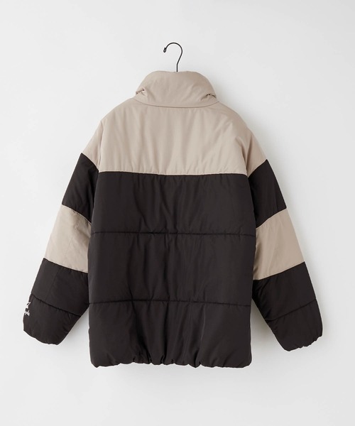 Mark Gonzales（マーク・ゴンザレス）の「Mark Gonzales/マークゴンザレス MONO-MART別注 ビッグシルエット ハイネック ボリュームスリーブ中綿ジャケット（ダウンジャケット/コート・メンズ・グレー系その他2/グレー系その他/ブラック系その他2/ブラック系その他・FREE）」の6枚目の写真