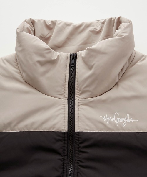 Mark Gonzales（マーク・ゴンザレス）の「Mark Gonzales/マークゴンザレス MONO-MART別注 ビッグシルエット ハイネック ボリュームスリーブ中綿ジャケット（ダウンジャケット/コート・メンズ・グレー系その他2/グレー系その他/ブラック系その他2/ブラック系その他・FREE）」の7枚目の写真