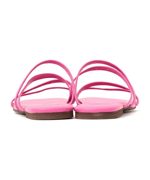 ROVERETO(ロベレート)の「【SHIPS any別注】ROVERETO: ストラップ サンダル◇(サンダル・レディース・ピンク/ナチュラル/キャメル・38/36/37)」の6枚目の写真