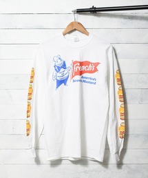 G.NINE（ジーナイン）の「【T18】【GILDAN/ギルダン】FRENCH'S (MUSTARD) LS TEE（Tシャツ/カットソー）」