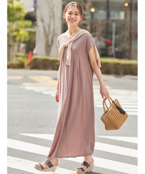 DRESKIP(ドレスキップ)の「◆洗える Vネックシアーニットカーディガン(カーディガン/ボレロ・レディース・ブラック/イエロー/ライトベージュ/オフホワイト・02/04/03)」の14枚目の写真