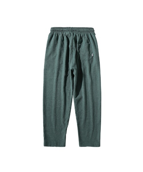 HOOK(フック)の「【HOOK】【2021新作】 涼感素材 9分丈リラックス チノパンツ(チノパンツ・メンズ・ブラック/グリーン/ダークグレー・M/L/XL/XXL)」の20枚目の写真