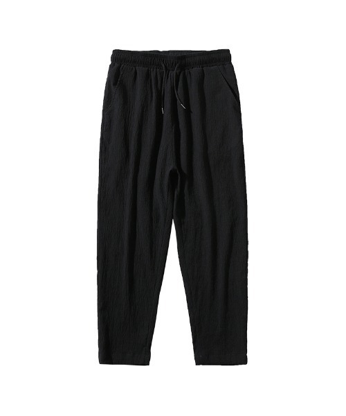 HOOK(フック)の「【HOOK】【2021新作】 涼感素材 9分丈リラックス チノパンツ(チノパンツ・メンズ・ブラック/グリーン/ダークグレー・M/L/XL/XXL)」の14枚目の写真