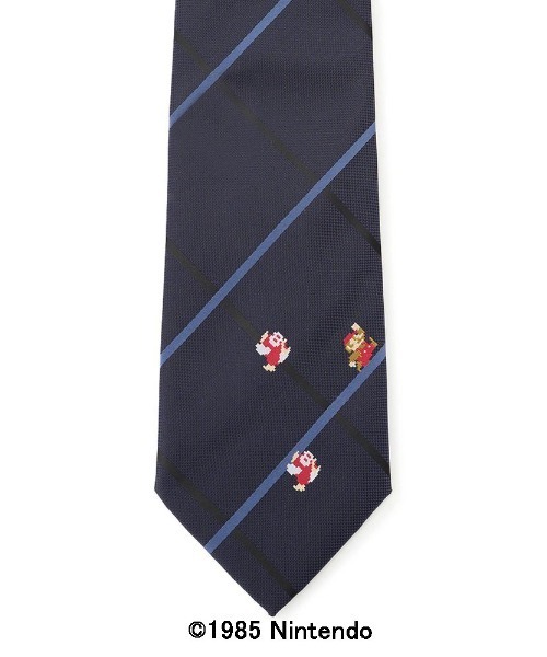 Perfect Suit FActory（パーフェクトスーツファクトリー）の「スーパーマリオネクタイ　チェック　ワイン/ネイビー/サックス（ネクタイ・メンズ・ネイビー/サックスブルー/ワイン・FREE）」の5枚目の写真