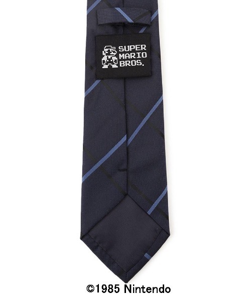 Perfect Suit FActory（パーフェクトスーツファクトリー）の「スーパーマリオネクタイ　チェック　ワイン/ネイビー/サックス（ネクタイ・メンズ・ネイビー/サックスブルー/ワイン・FREE）」の6枚目の写真