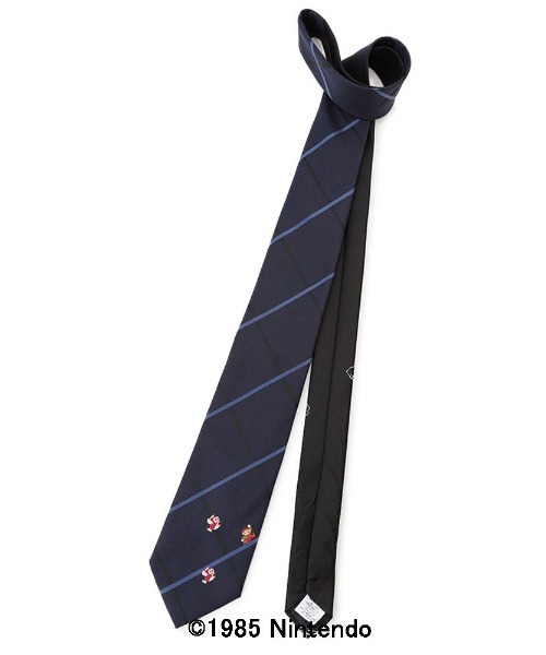 Perfect Suit FActory（パーフェクトスーツファクトリー）の「スーパーマリオネクタイ　チェック　ワイン/ネイビー/サックス（ネクタイ・メンズ・ネイビー/サックスブルー/ワイン・FREE）」の8枚目の写真