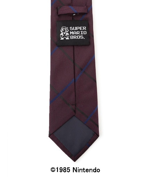 Perfect Suit FActory（パーフェクトスーツファクトリー）の「スーパーマリオネクタイ　チェック　ワイン/ネイビー/サックス（ネクタイ・メンズ・ネイビー/サックスブルー/ワイン・FREE）」の16枚目の写真
