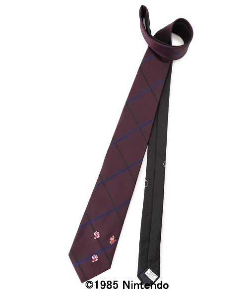 Perfect Suit FActory（パーフェクトスーツファクトリー）の「スーパーマリオネクタイ　チェック　ワイン/ネイビー/サックス（ネクタイ・メンズ・ネイビー/サックスブルー/ワイン・FREE）」の18枚目の写真