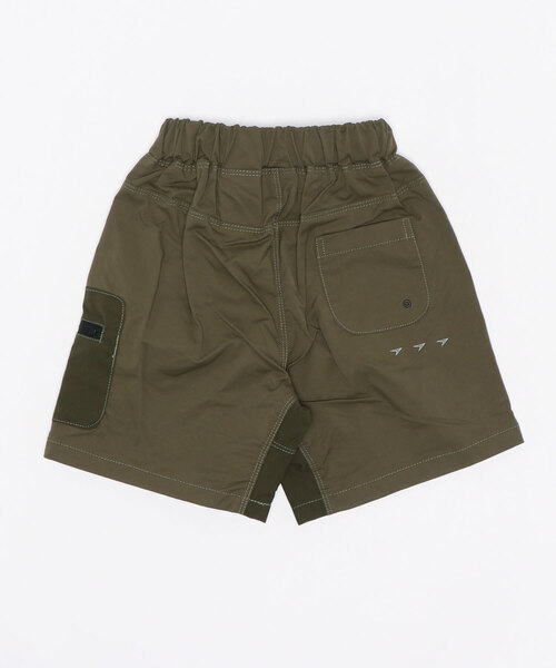 瞬足（シュンソク）の「瞬足/キッズ/ 24/7.techカーゴショートパンツ/SSA4020（カーゴパンツ・キッズ・チャコール/カーキ/ベージュ・L/M/S/XL）」の20枚目の写真