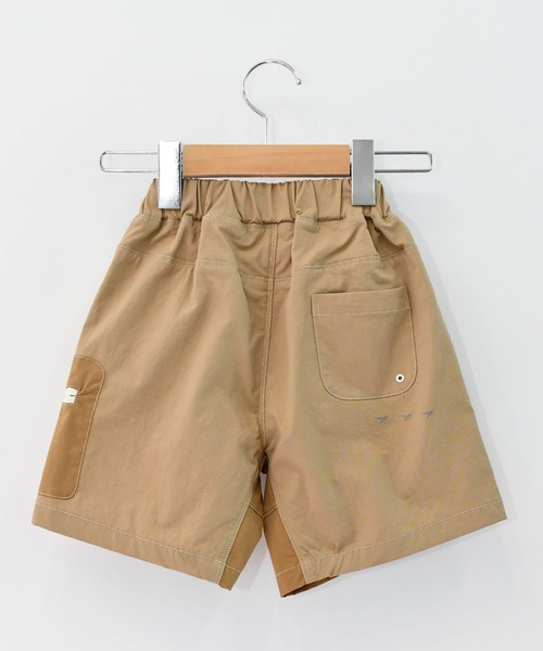 瞬足（シュンソク）の「瞬足/キッズ/ 24/7.techカーゴショートパンツ/SSA4020（カーゴパンツ・キッズ・チャコール/カーキ/ベージュ・L/M/S/XL）」の16枚目の写真
