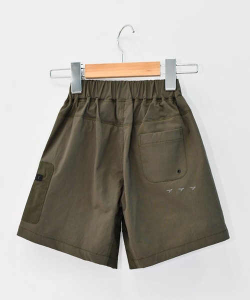 瞬足（シュンソク）の「瞬足/キッズ/ 24/7.techカーゴショートパンツ/SSA4020（カーゴパンツ・キッズ・チャコール/カーキ/ベージュ・L/M/S/XL）」の19枚目の写真