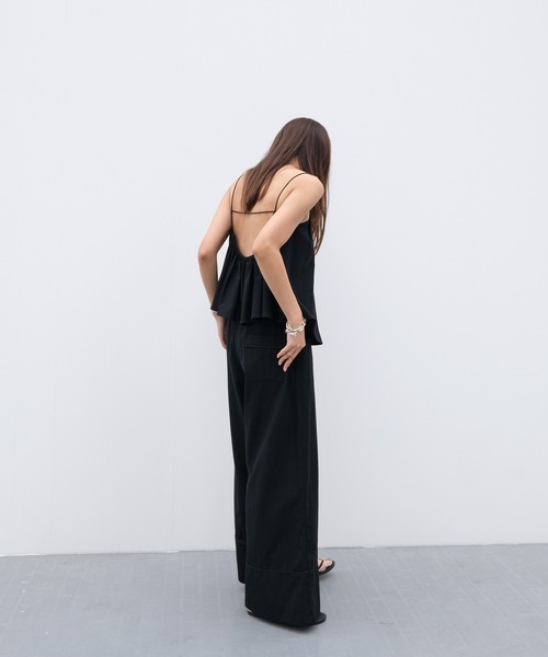 AKTE（アクテ）の「コットンワイドパンツ（その他パンツ）」 - WEAR
