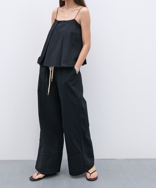AKTE（アクテ）の「コットンワイドパンツ（その他パンツ）」 - WEAR