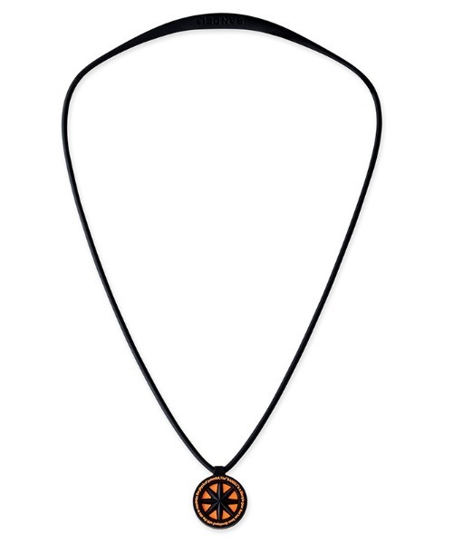 BANDEL（バンデル）の「【BANDEL】GHOST Luminous NEON Necklace (Neon Orange)（ネックレス・メンズ・オレンジ・45cm/50cm）」の2枚目の写真