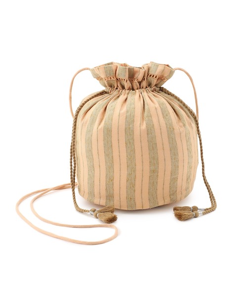 SALON adam et rope'(サロン アダム エ ロペ)の「コードストライプポーチ(ショルダーバッグ・レディース・グレー/オレンジ・FREE)」の18枚目の写真