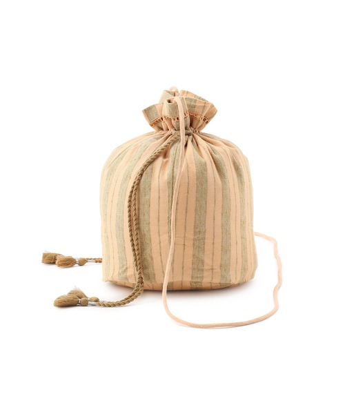 SALON adam et rope'(サロン アダム エ ロペ)の「コードストライプポーチ(ショルダーバッグ・レディース・グレー/オレンジ・FREE)」の19枚目の写真