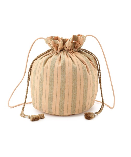 SALON adam et rope'(サロン アダム エ ロペ)の「コードストライプポーチ(ショルダーバッグ・レディース・グレー/オレンジ・FREE)」の20枚目の写真