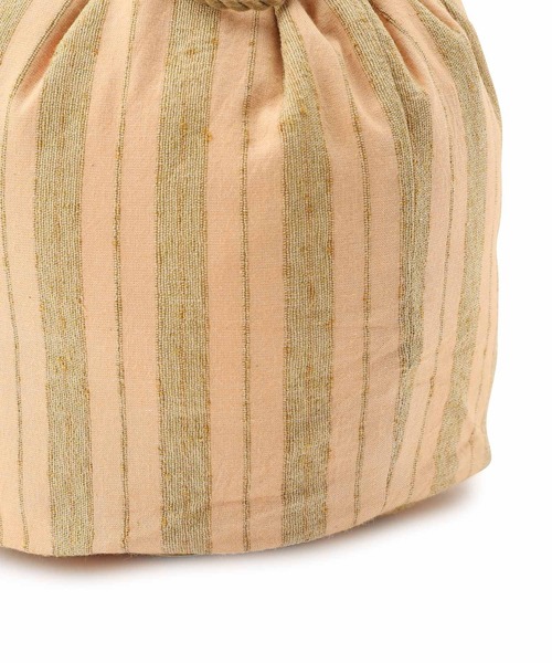 SALON adam et rope'(サロン アダム エ ロペ)の「コードストライプポーチ(ショルダーバッグ・レディース・グレー/オレンジ・FREE)」の21枚目の写真