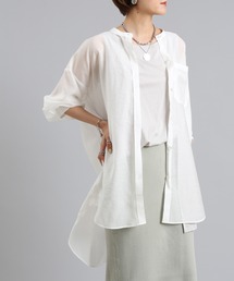 DouDou | オーバーチュニックシャツ(シャツ/ブラウス)