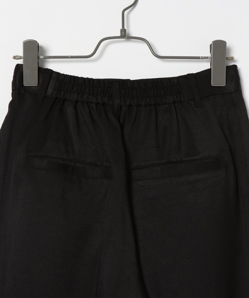 PAGEBOY（ページボーイ）の「クリアリネンショートトラウザー（その他パンツ・レディース・ブラック/ブラウン系その他/グレイッシュベージュ・FREE）」の14枚目の写真