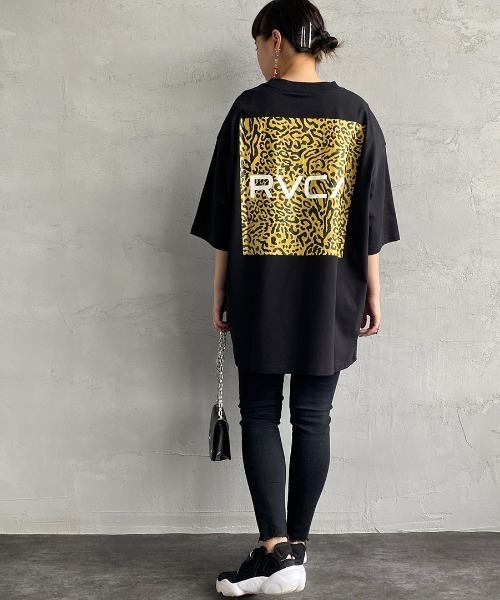 RVCA（ルーカ）の「[RVCA/ルーカ] RVCA PE バックプリントTシャツ（Tシャツ/カットソー・レディース・ホワイト/ブラック・S/M/L）」の2枚目の写真