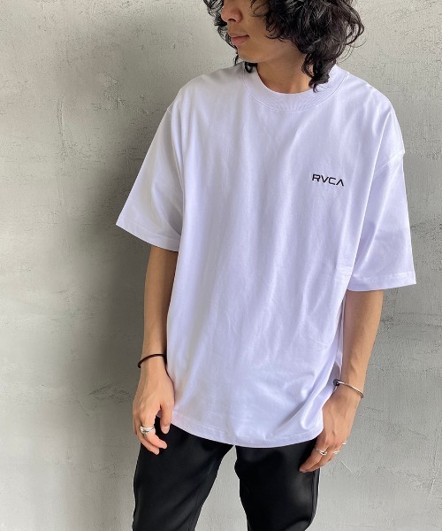 RVCA（ルーカ）の「[RVCA/ルーカ] RVCA PE バックプリントTシャツ（Tシャツ/カットソー・レディース・ホワイト/ブラック・S/M/L）」の6枚目の写真