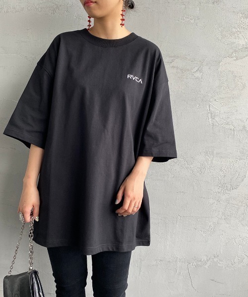 RVCA（ルーカ）の「[RVCA/ルーカ] RVCA PE バックプリントTシャツ（Tシャツ/カットソー・レディース・ホワイト/ブラック・S/M/L）」の19枚目の写真
