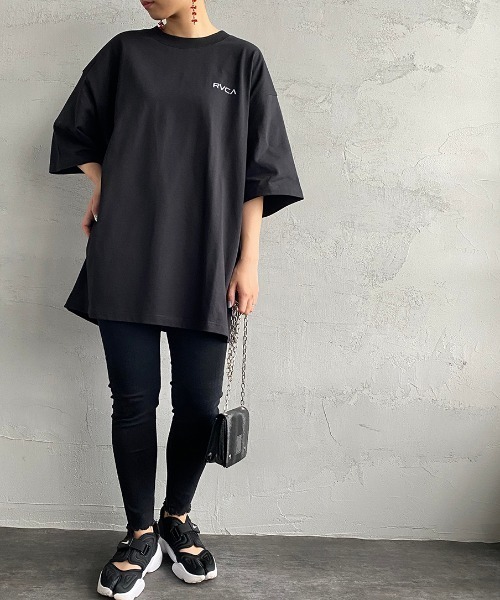 RVCA（ルーカ）の「[RVCA/ルーカ] RVCA PE バックプリントTシャツ（Tシャツ/カットソー・レディース・ホワイト/ブラック・S/M/L）」の20枚目の写真