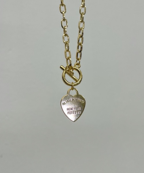 SHAGGIE(シャギー)の「ハートチャームネックレス(ネックレス・レディース・シルバー/ゴールド・FREE)」の8枚目の写真