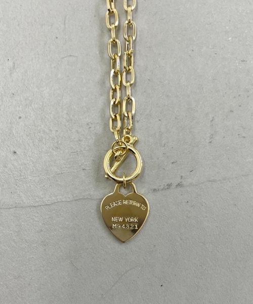 SHAGGIE(シャギー)の「ハートチャームネックレス(ネックレス・レディース・シルバー/ゴールド・FREE)」の11枚目の写真