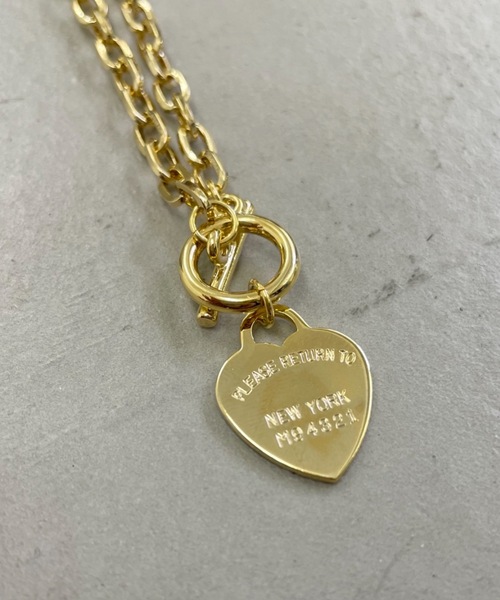 SHAGGIE(シャギー)の「ハートチャームネックレス(ネックレス・レディース・シルバー/ゴールド・FREE)」の12枚目の写真