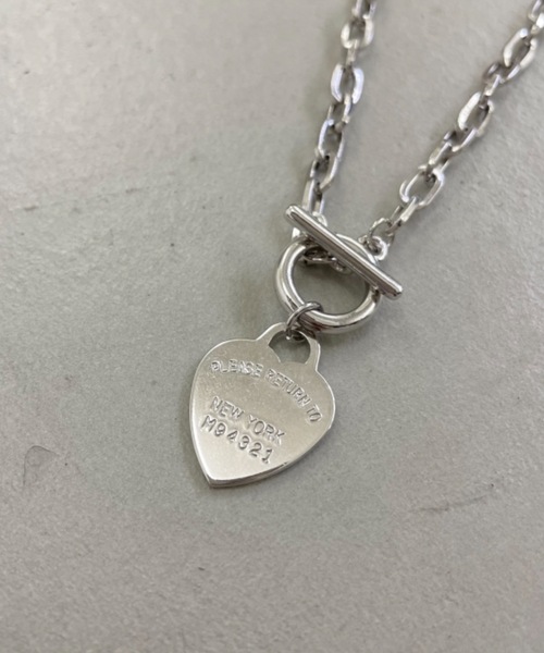 SHAGGIE(シャギー)の「ハートチャームネックレス(ネックレス・レディース・シルバー/ゴールド・FREE)」の6枚目の写真