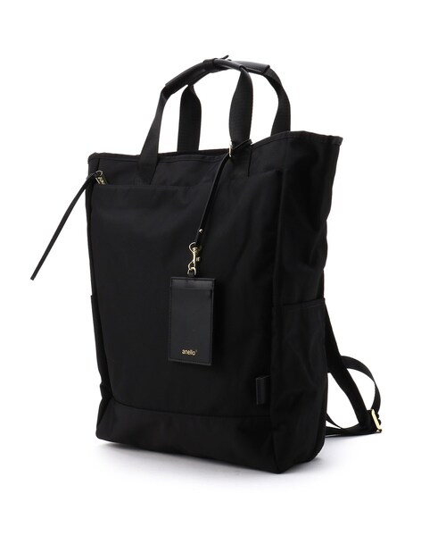 anello(アネロ)の「◆anello/アネロ NOAH 撥水 2WAY トートリュック(バックパック/リュック・レディース・ブラック/ネイビー/グレー/オリーブ/レッド系1・99)」の15枚目の写真