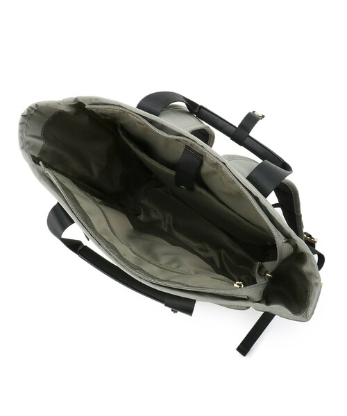 anello(アネロ)の「◆anello/アネロ NOAH 撥水 2WAY トートリュック(バックパック/リュック・レディース・ブラック/ネイビー/グレー/オリーブ/レッド系1・99)」の14枚目の写真