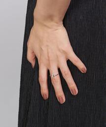 ＜BAITS＞ストーンミニリング/SILVER 925