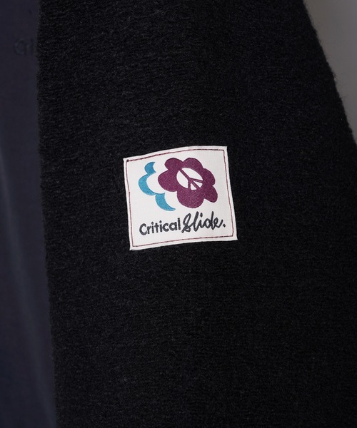 TCSS（ティーシーエスエス）の「HOODIE/Critical Slide(クリティカルスライド)TCSSボアジップアップフードパーカー（パーカー・メンズ・ブラック/ベージュ・SMALL/MEDIUM/LARGE/X-LARGE）」の5枚目の写真