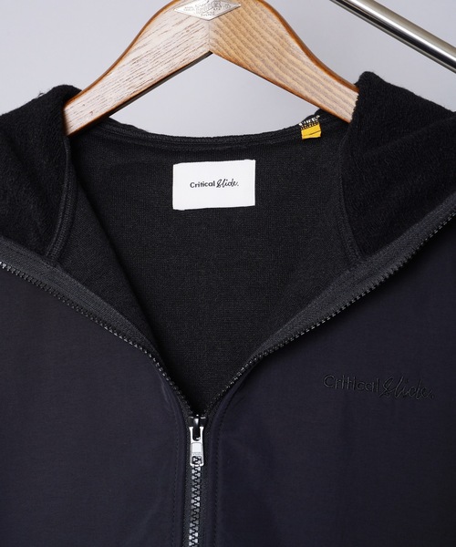 TCSS（ティーシーエスエス）の「HOODIE/Critical Slide(クリティカルスライド)TCSSボアジップアップフードパーカー（パーカー・メンズ・ブラック/ベージュ・SMALL/MEDIUM/LARGE/X-LARGE）」の9枚目の写真