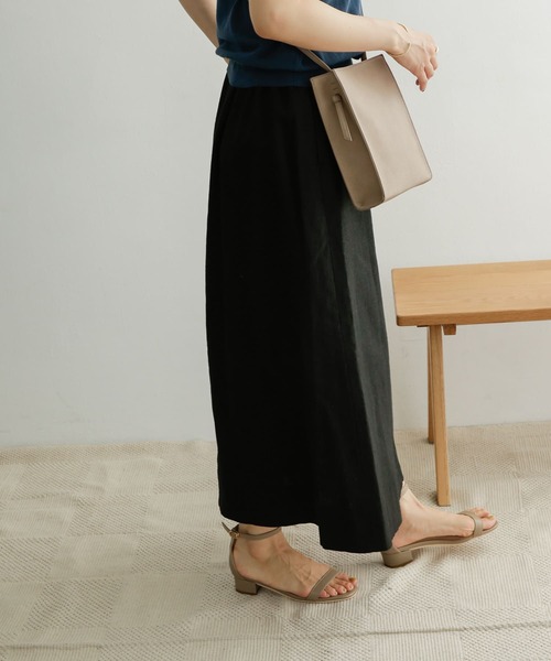 URBAN RESEARCH DOORS(アーバンリサーチドアーズ)の「ラミーイージーセミフレアスカート(スカート・レディース・ライトグレー/ブラック/ブラウン・ONE)」の20枚目の写真