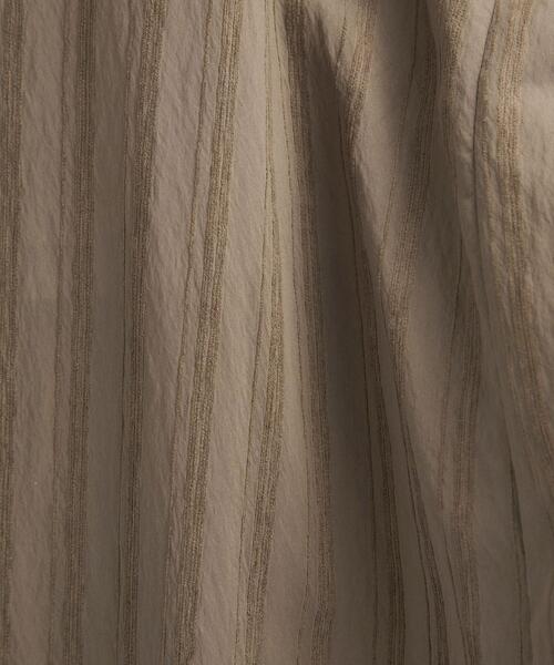 green label relaxing（グリーンレーベルリラクシング）の「モール ストライプ ワンピース（ワンピース・レディース・ブラック/ターコイズブルー/モカ・FREE）」の10枚目の写真