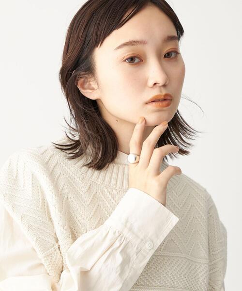 CITEN(シテン)の「<CITEN(シテン)>サークルシグネット リング/指輪(リング・レディース・その他1・11)」の4枚目の写真