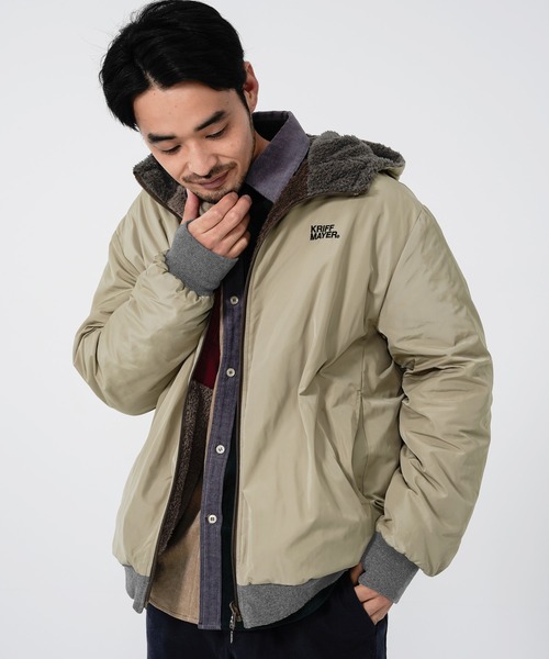 KRIFF MAYER（クリフメイヤー）の「ひっくりJK（その他アウター・メンズ・ブラック/ベージュ/カーキ/その他5/その他6/カラフル・SMALL/MEDIUM/LARGE/X-LARGE）」の3枚目の写真