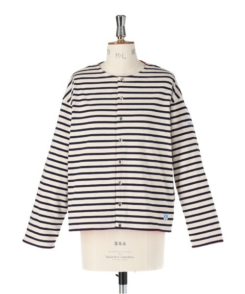 ORCIVAL(オーシバル)の「ORCIVAL/オーシバル コットンモヨン×フリース カーディガン COTTON MOYEN×FLEECE CARDIGAN #ORC-0027CMJ(カーディガン/ボレロ・レディース・ナチュラル/ブラック/ネイビー/ベージュ/キャメル・2/1)」の10枚目の写真