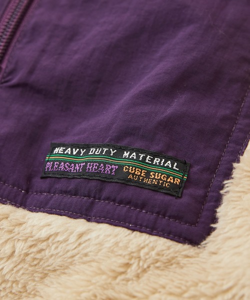 CUBE SUGAR（キューブシュガー）の「ソフトボア アウトドア ジップアップ ブルゾン（ブルゾン・レディース・マルチ/チャコールグレー/ブラウン/ナチュラル・M）」の19枚目の写真