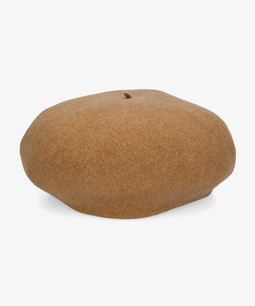 milsa（ミルサ）の「milsa Basque Beret（ハンチング/ベレー帽・レディース・キャメル/オフホワイト/ブルー/ブラック/ワイン/グレー・M/57.5cm）」の14枚目の写真