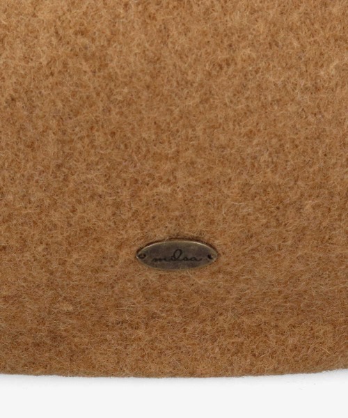 milsa（ミルサ）の「milsa Basque Beret（ハンチング/ベレー帽・レディース・キャメル/オフホワイト/ブルー/ブラック/ワイン/グレー・M/57.5cm）」の22枚目の写真