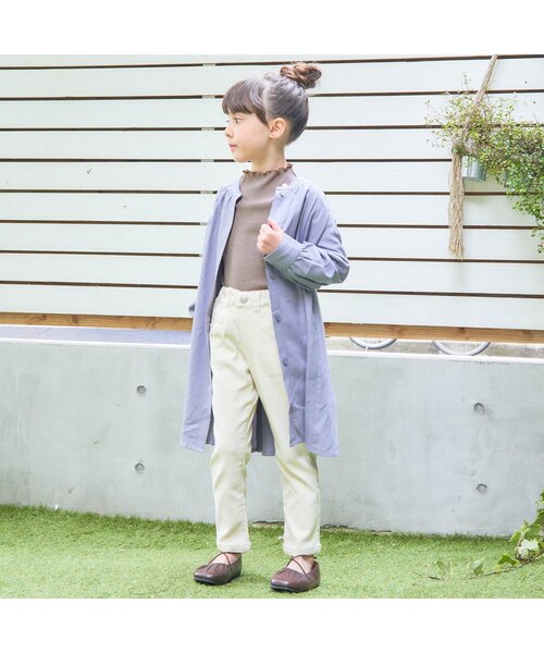 apres les cours（アプレレクール）の「メロウリブTシャツ（Tシャツ/カットソー・キッズ・ブルー/その他2/ミント/アイボリー/ブラウン/オレンジ・100/110/140/90/80/120/130）」の22枚目の写真