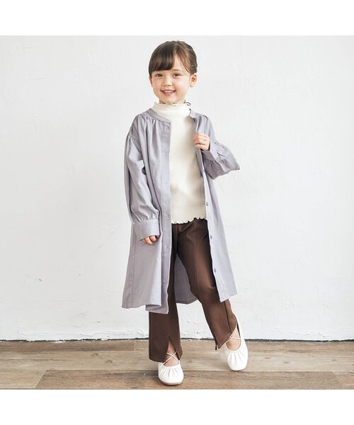 apres les cours（アプレレクール）の「メロウリブTシャツ（Tシャツ/カットソー・キッズ・ブルー/その他2/ミント/アイボリー/ブラウン/オレンジ・100/110/140/90/80/120/130）」の13枚目の写真